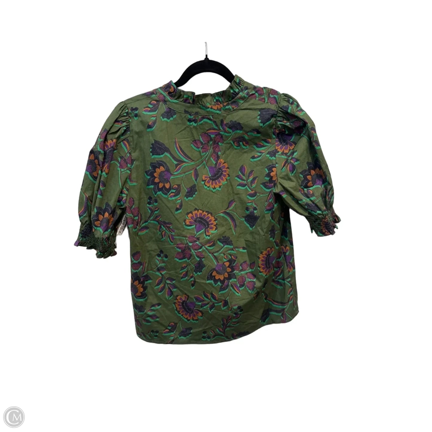 Blouse 3/4 Sleeve By Sugar Lips In Floral Print, Size: S