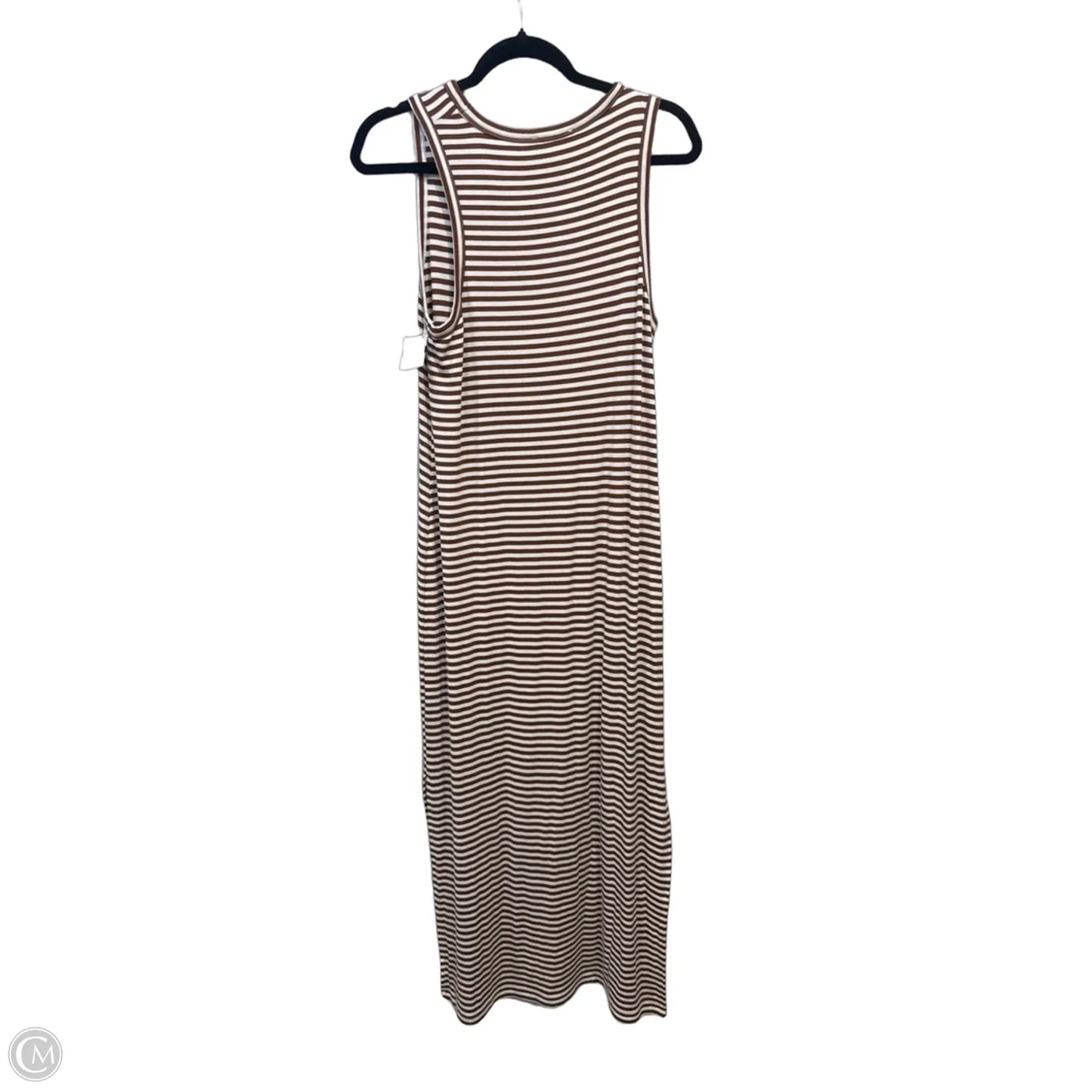 Dress Casual Maxi By Versona In Striped Pattern, Size: Xl