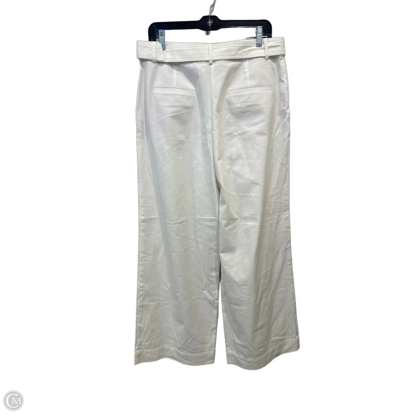 Pants Linen By Loft In White, Size: 10