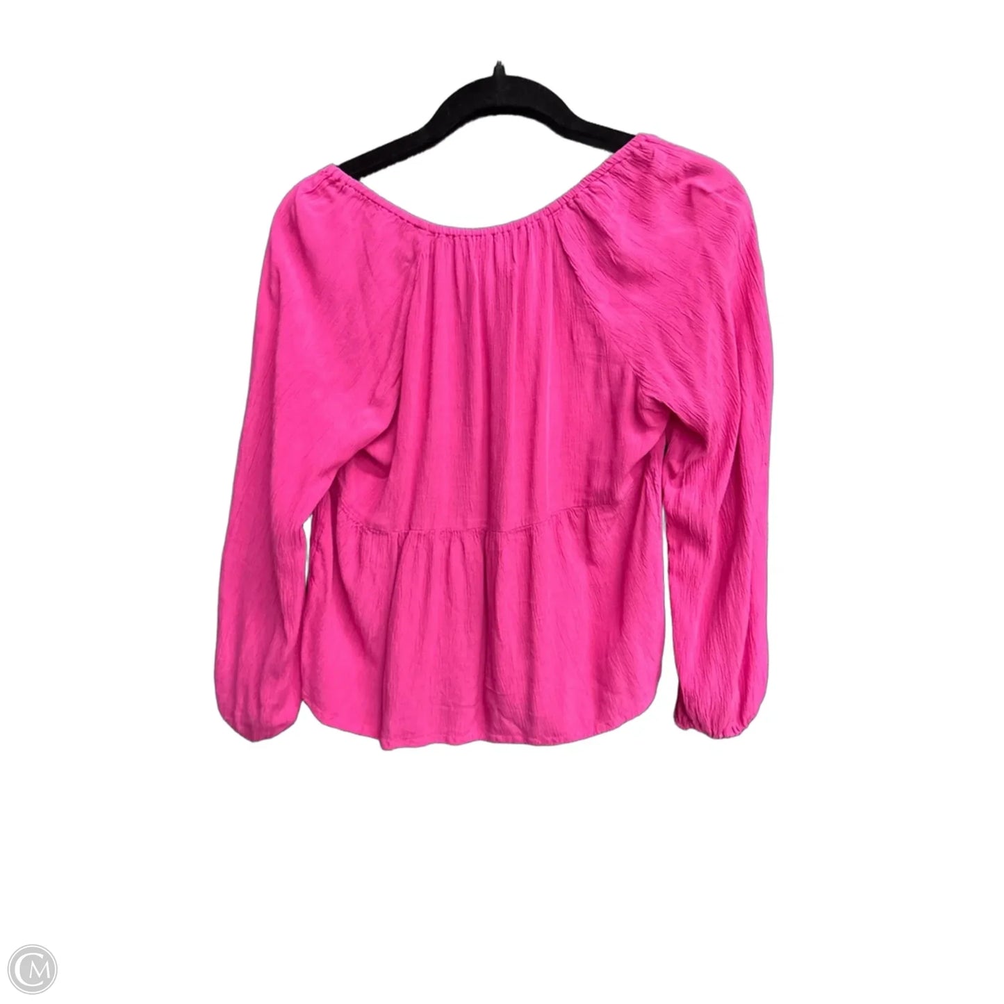 Top Long Sleeve By Old Navy In Pink, Size: S