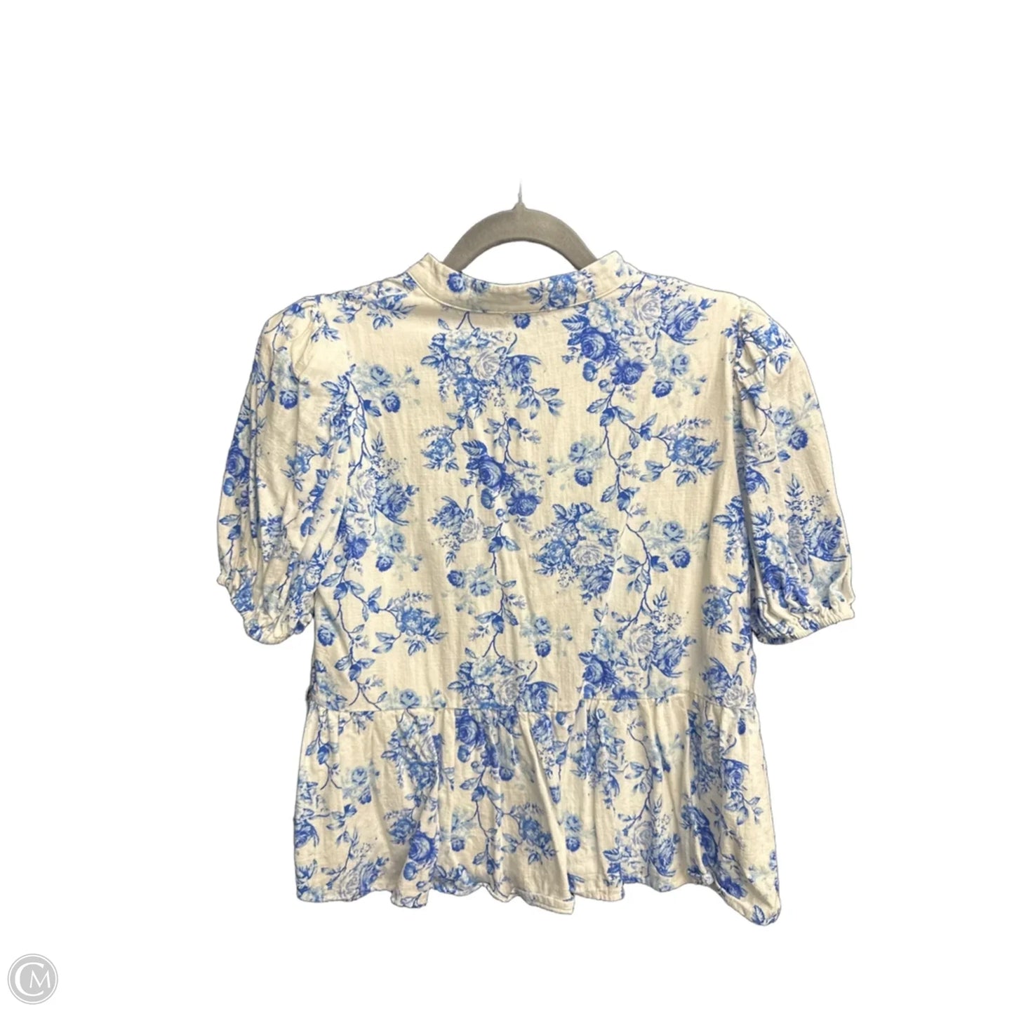 Top Short Sleeve By Tcec In Floral Print, Size: M
