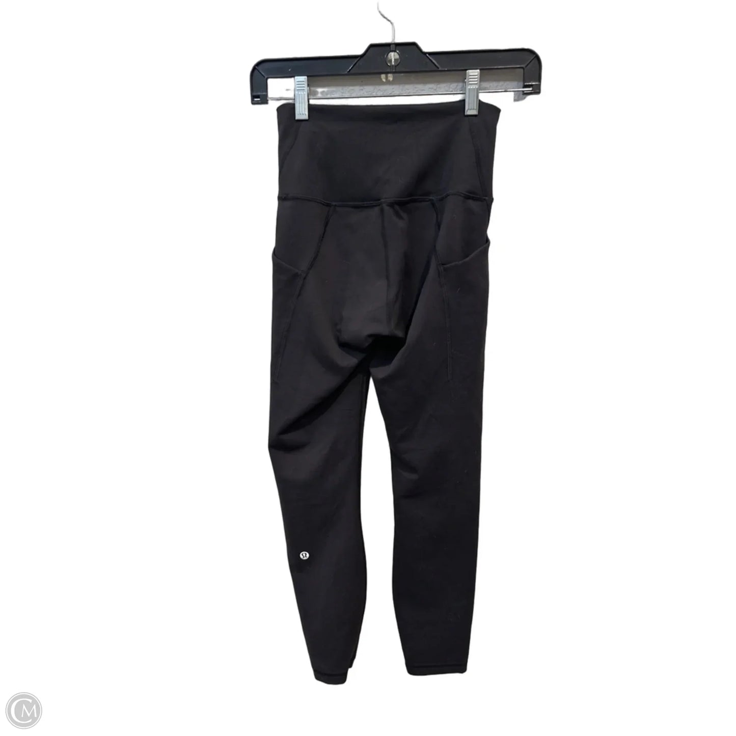 Athletic Leggings By Lululemon In Black, Size: S