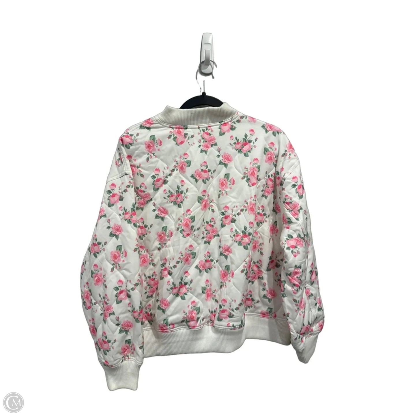 Jacket Puffer & Quilted By Main Strip In Floral Print, Size: S