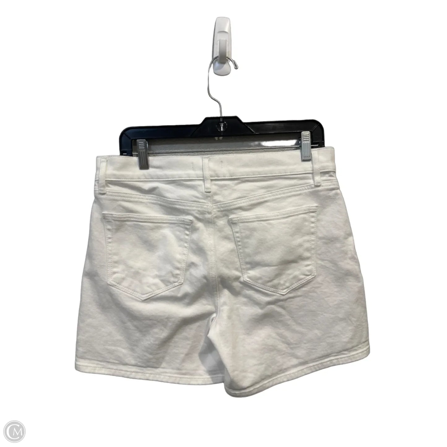 Shorts By Loft In White Denim, Size: 6
