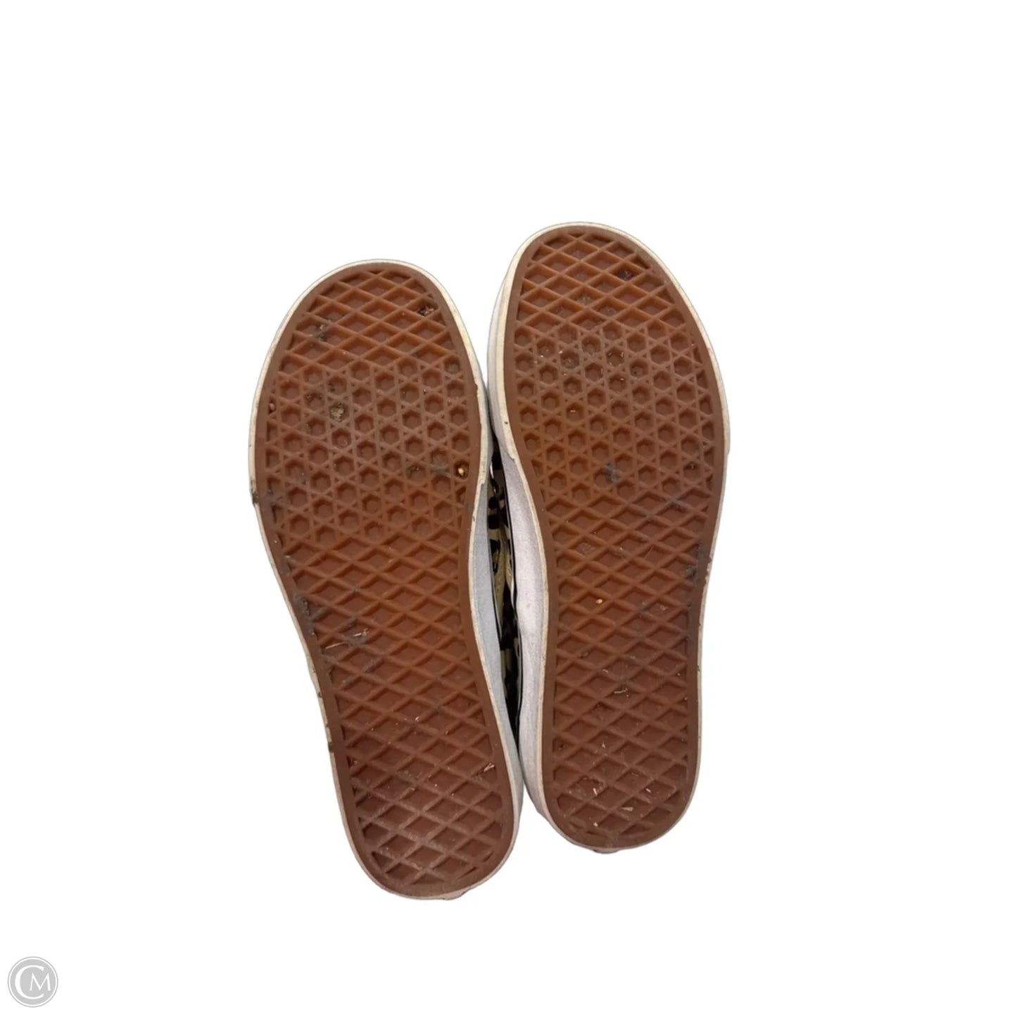 Shoes Flats By Vans In Animal Print, Size: 8