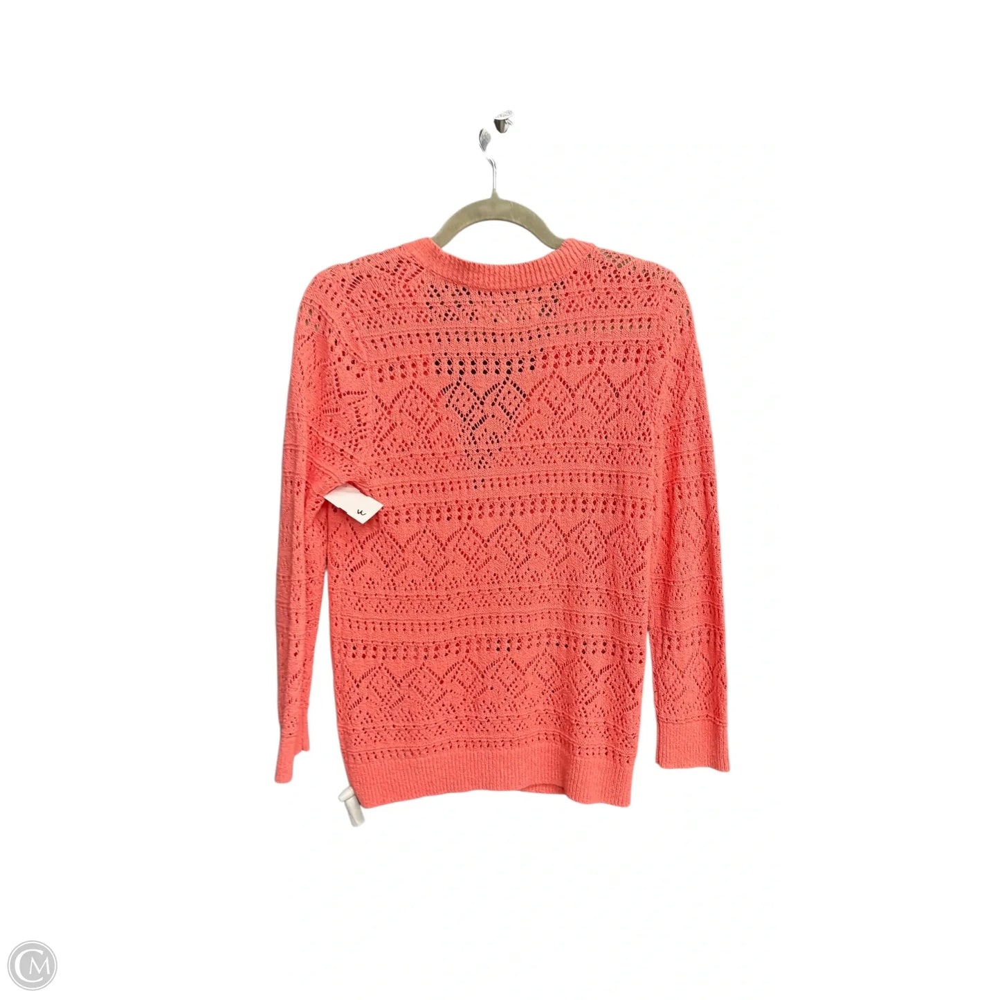 Cardigan By Loft In Coral, Size: M