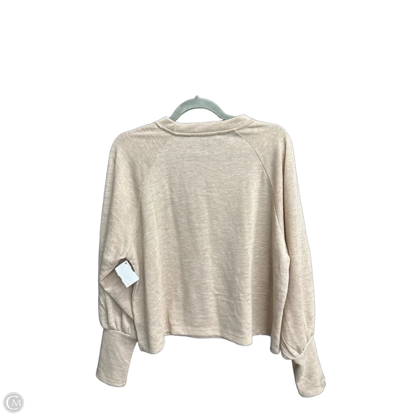 Top Long Sleeve By Sanctuary In Brown, Size: L