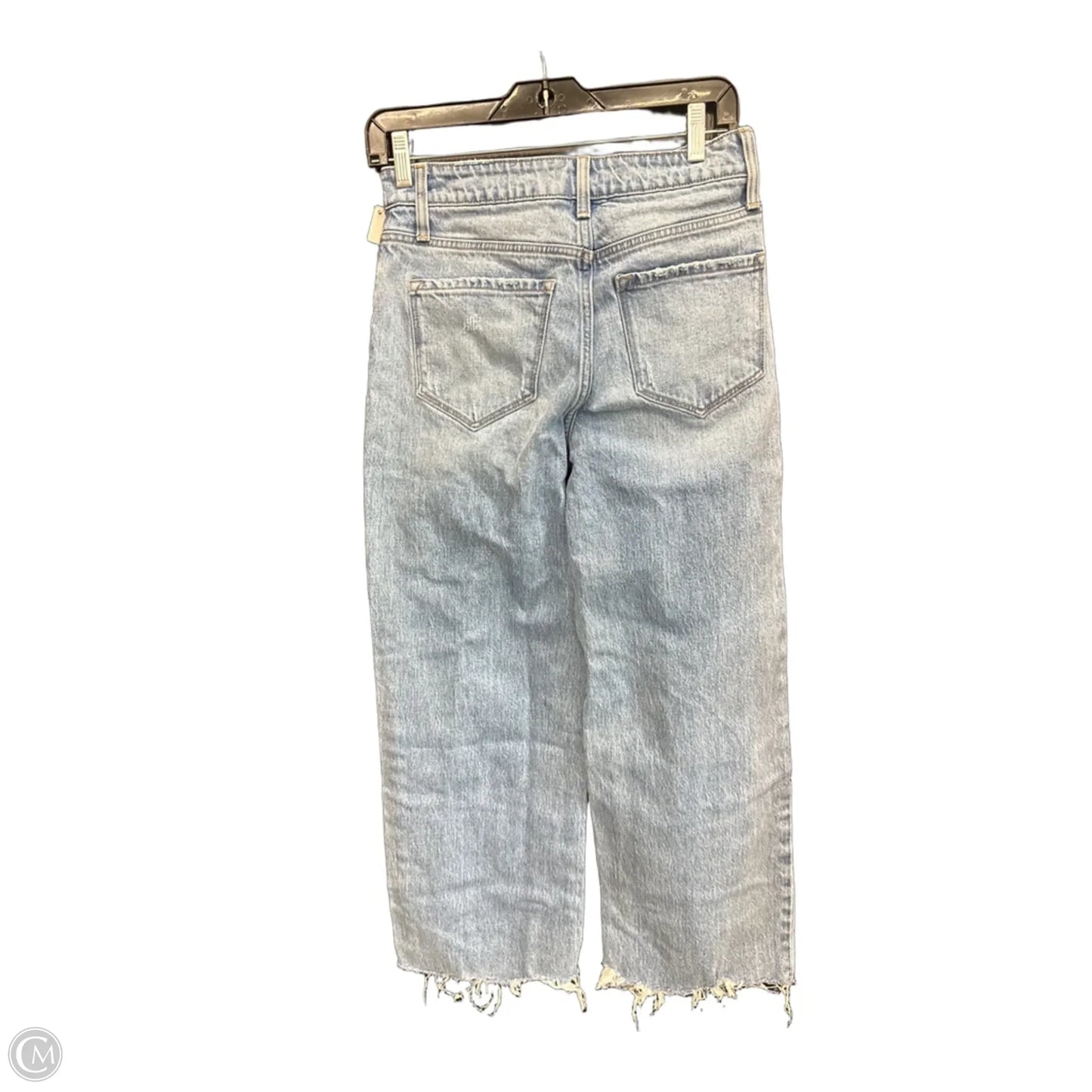 Jeans Wide Leg By Vervet In Blue Denim, Size: 2