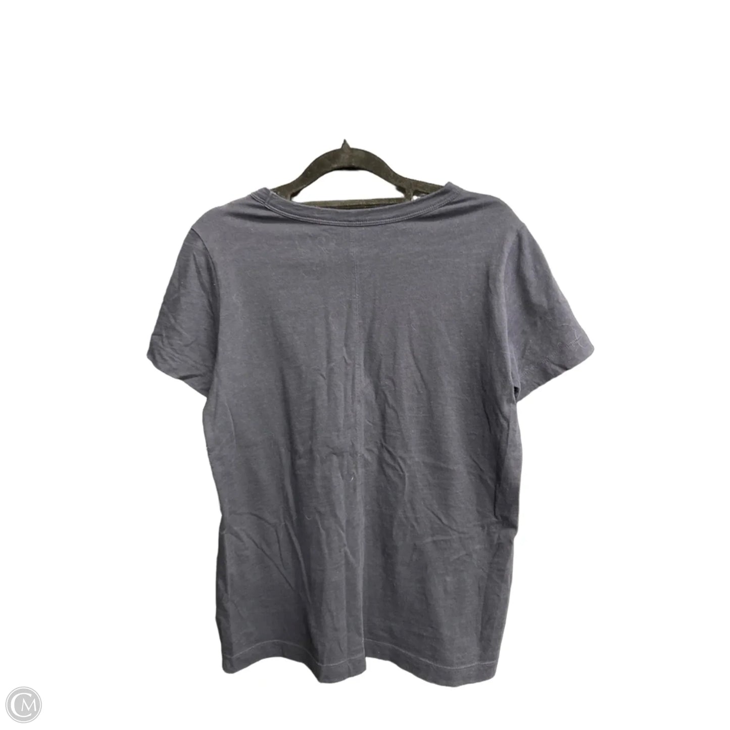 Top Short Sleeve By Loft In Navy, Size: Xs