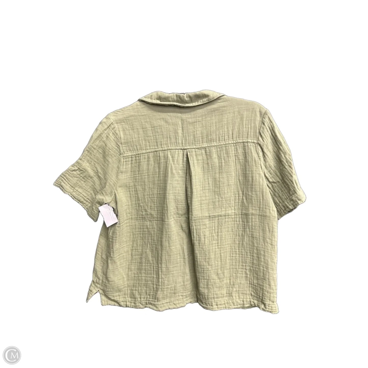 Top Short Sleeve By Old Navy In Green, Size: Xs