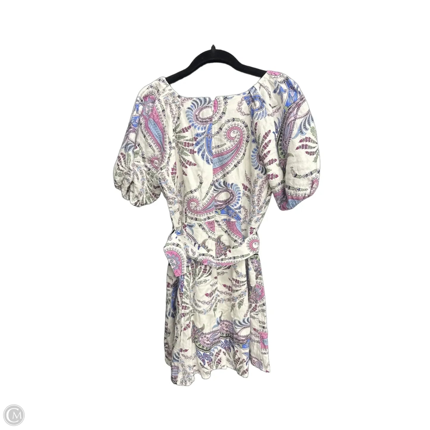 Dress Casual Midi By Loft In Paisley Print, Size: Xs