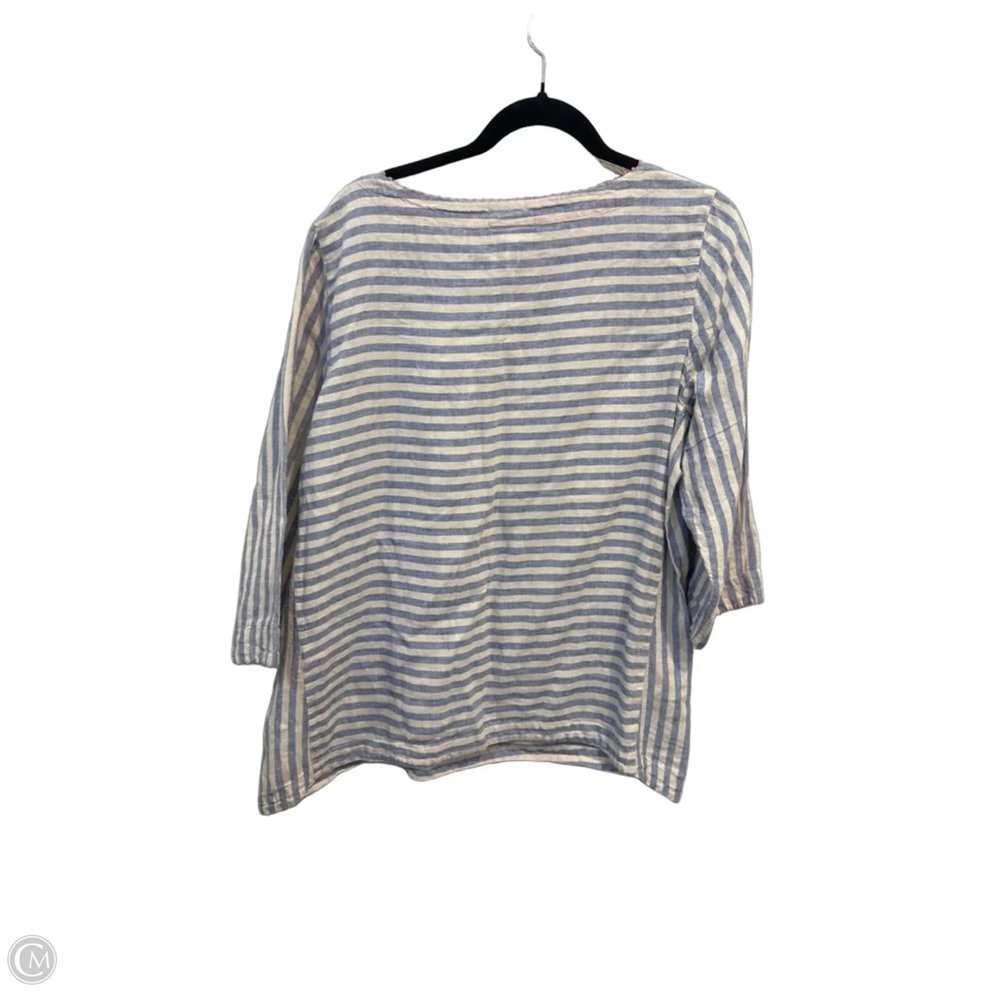 Tunic Long Sleeve By J. Jill In Striped Pattern, Size: L