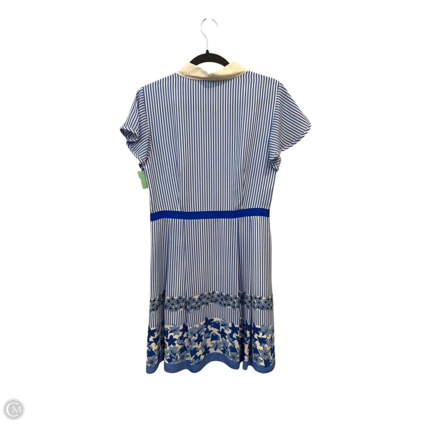 Dress Casual Midi By Draper James In Striped Pattern, Size: M