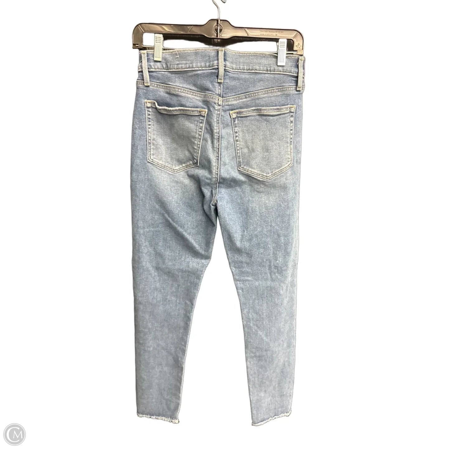 Jeans Straight By Loft In Blue Denim, Size: 2