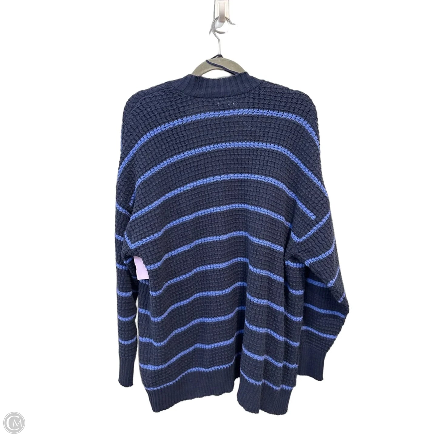 Sweater Cardigan By American Eagle In Navy, Size: M