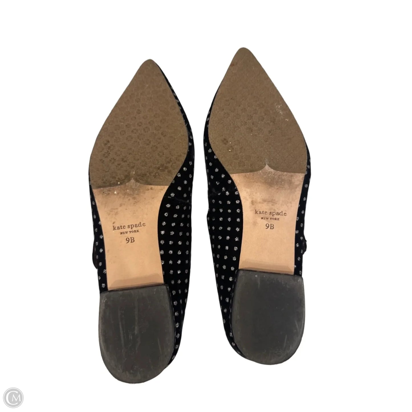 Shoes Designer By Kate Spade In Polkadot Pattern, Size: 9