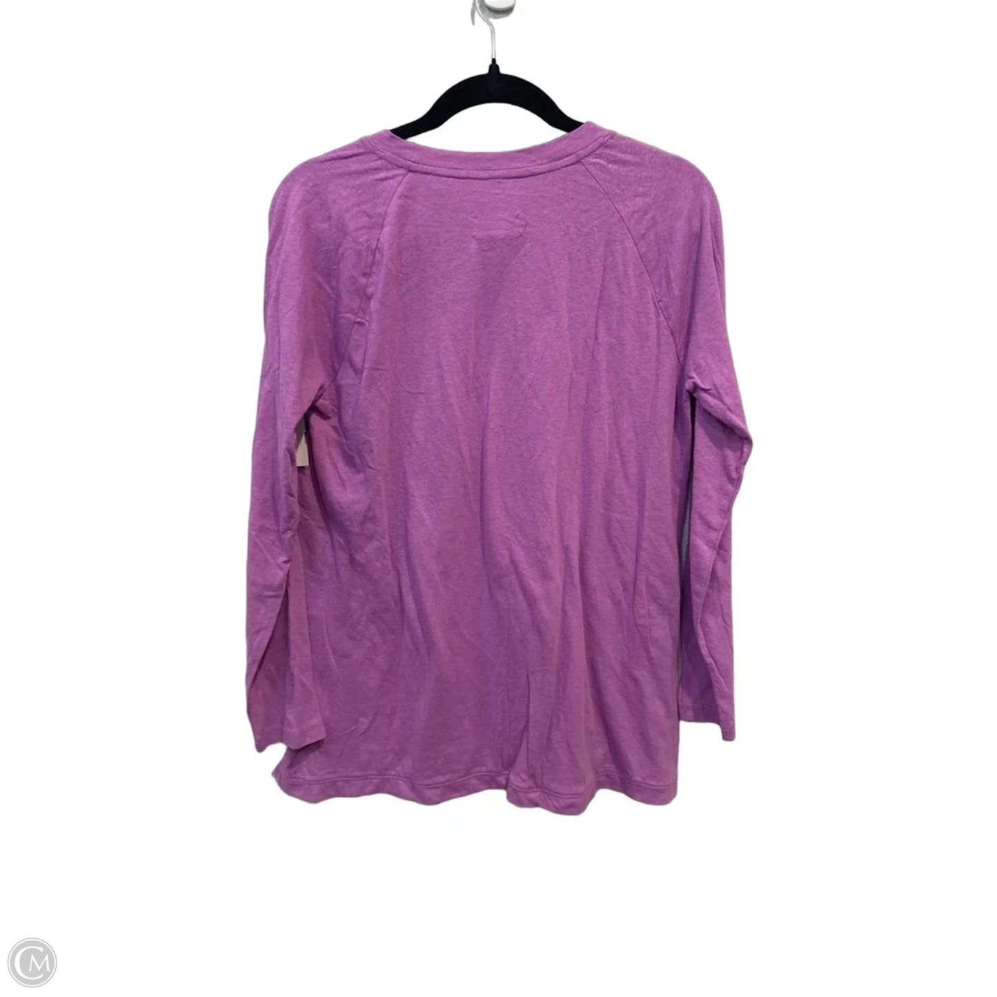 Top Long Sleeve Basic By Lou And Grey In Purple, Size: S