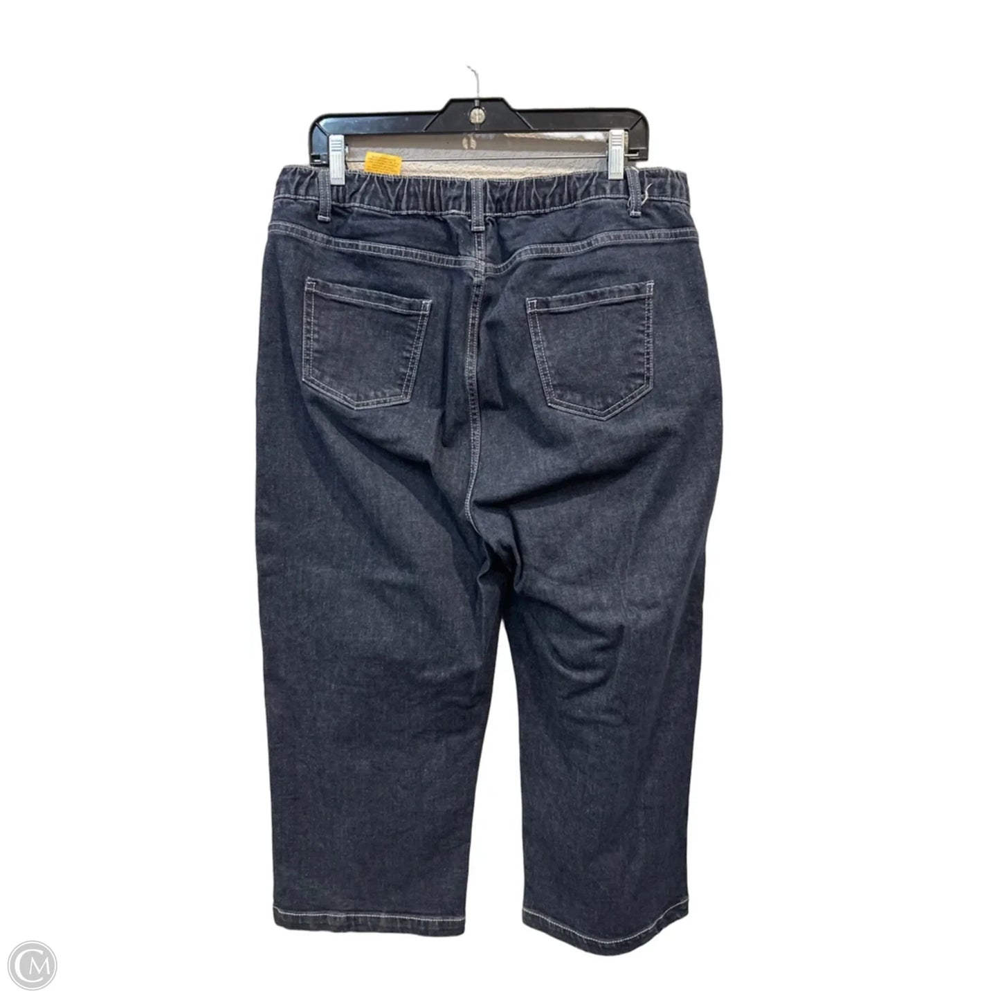 Jeans Wide Leg By Charlie Paige In Blue Denim, Size: 12