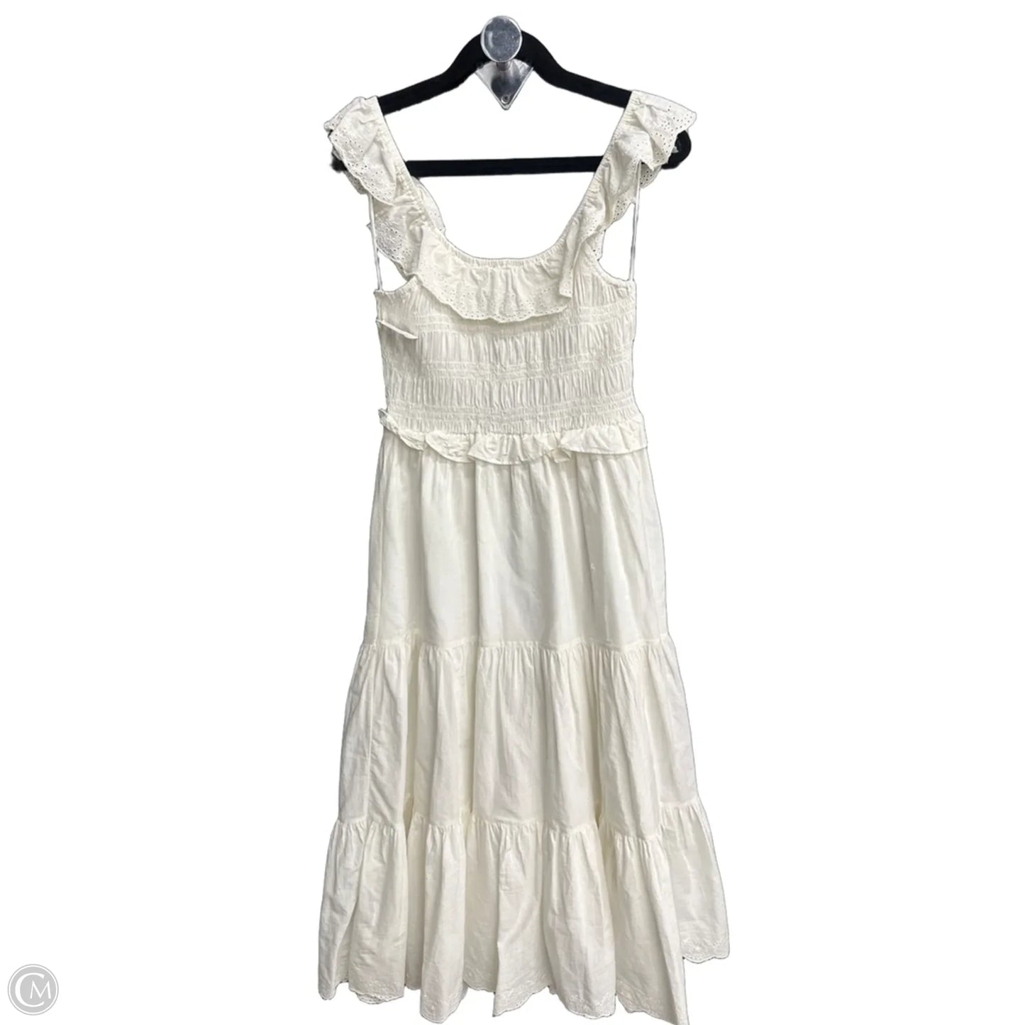 Dress Casual Maxi By Rock & Roll In Cream, Size: M