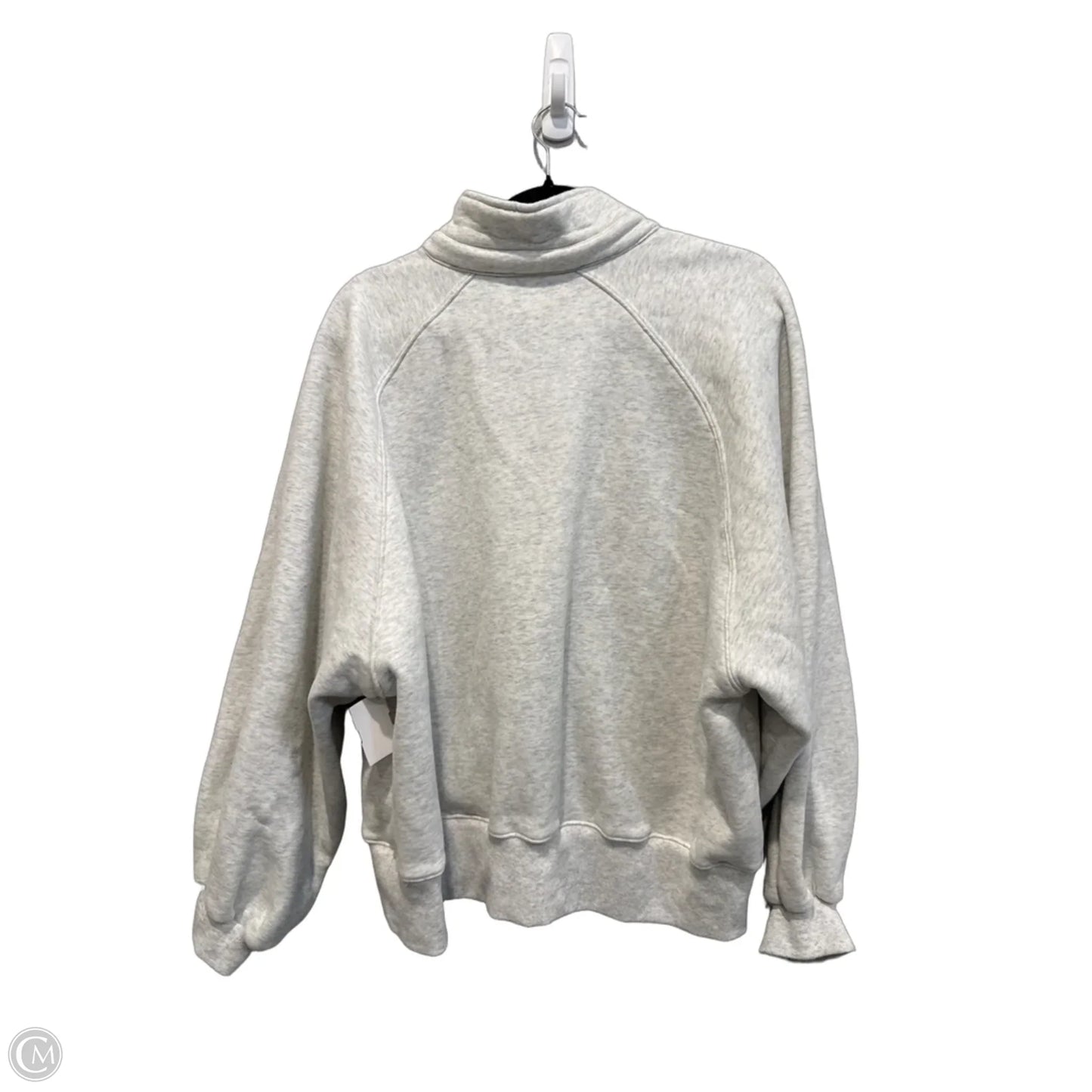 Sweatshirt Collar By As Revival In Grey, Size: Xl