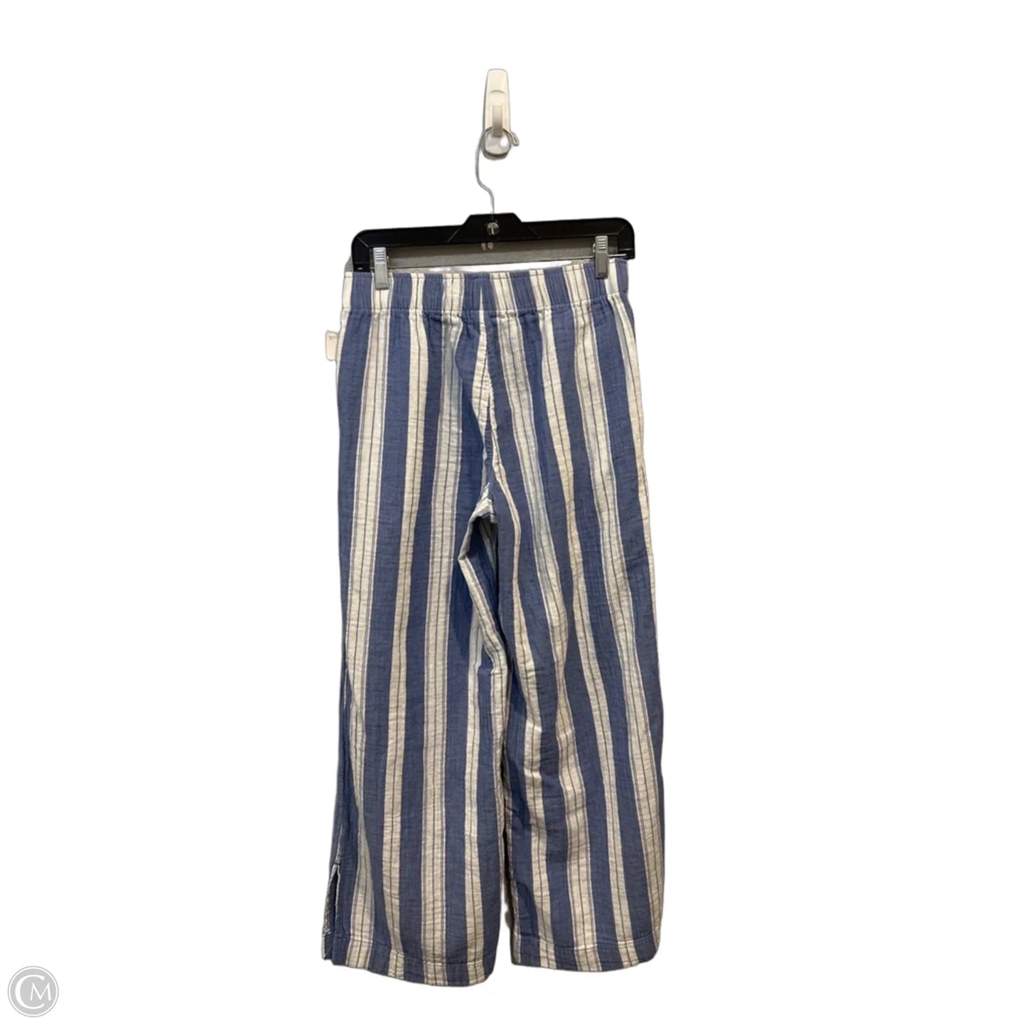 Pants Linen By Old Navy In Blue & White, Size: 6