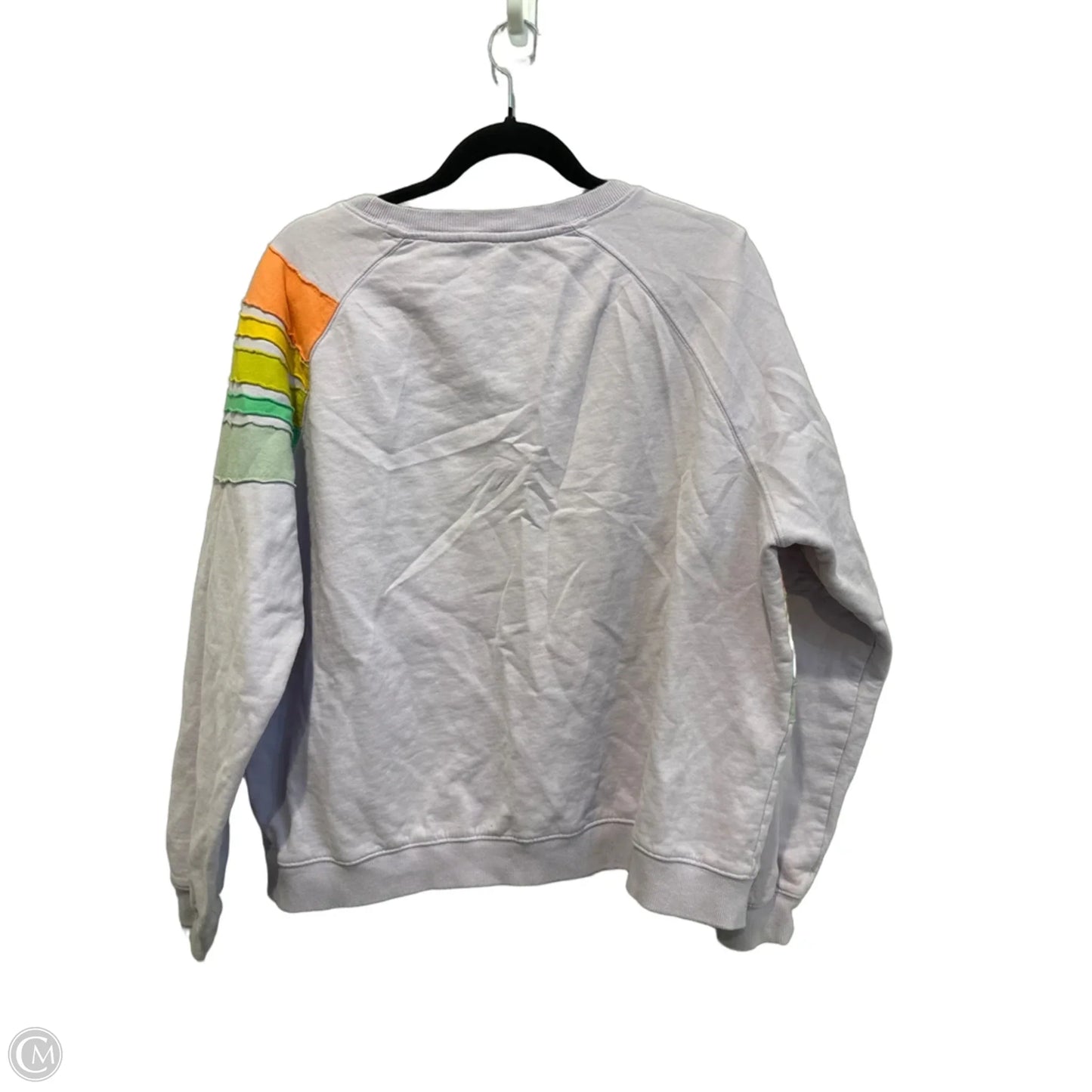 Sweatshirt Crewneck By By Together In Purple, Size: M