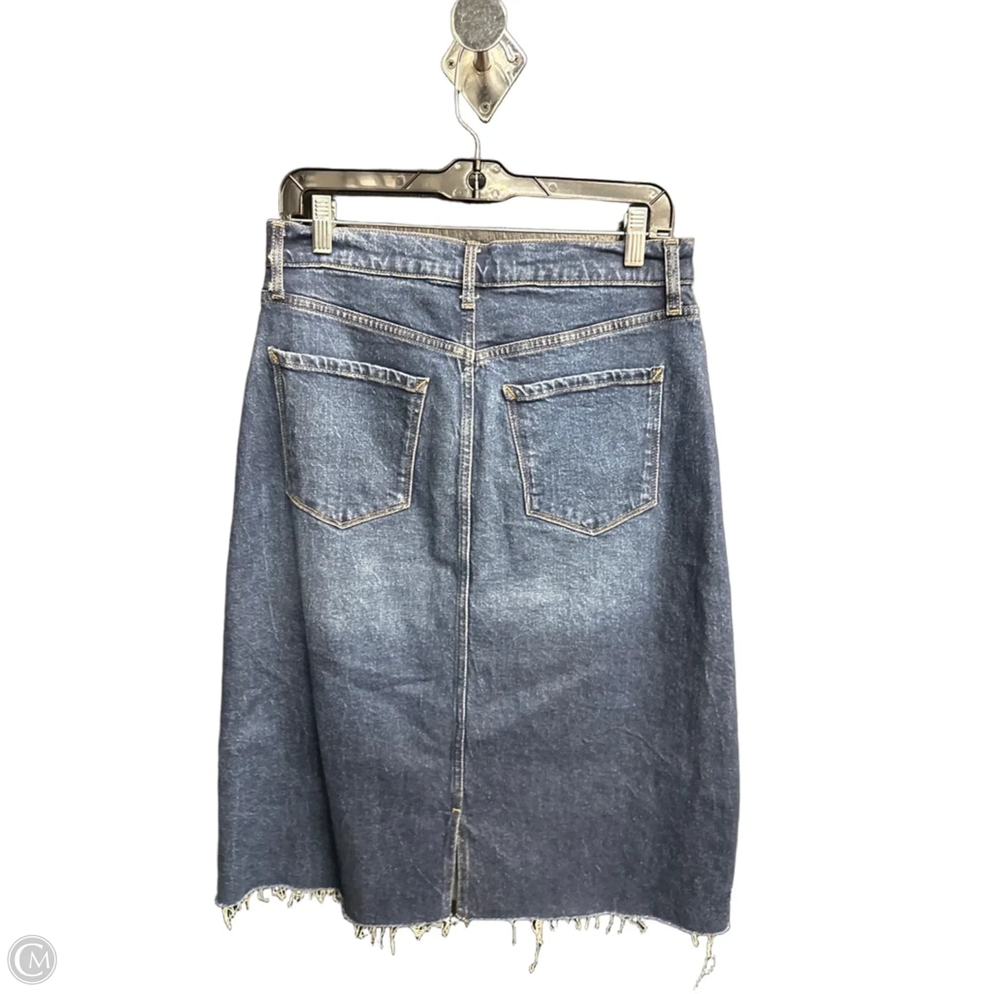Skirt Midi By Ana In Blue Denim, Size: 6