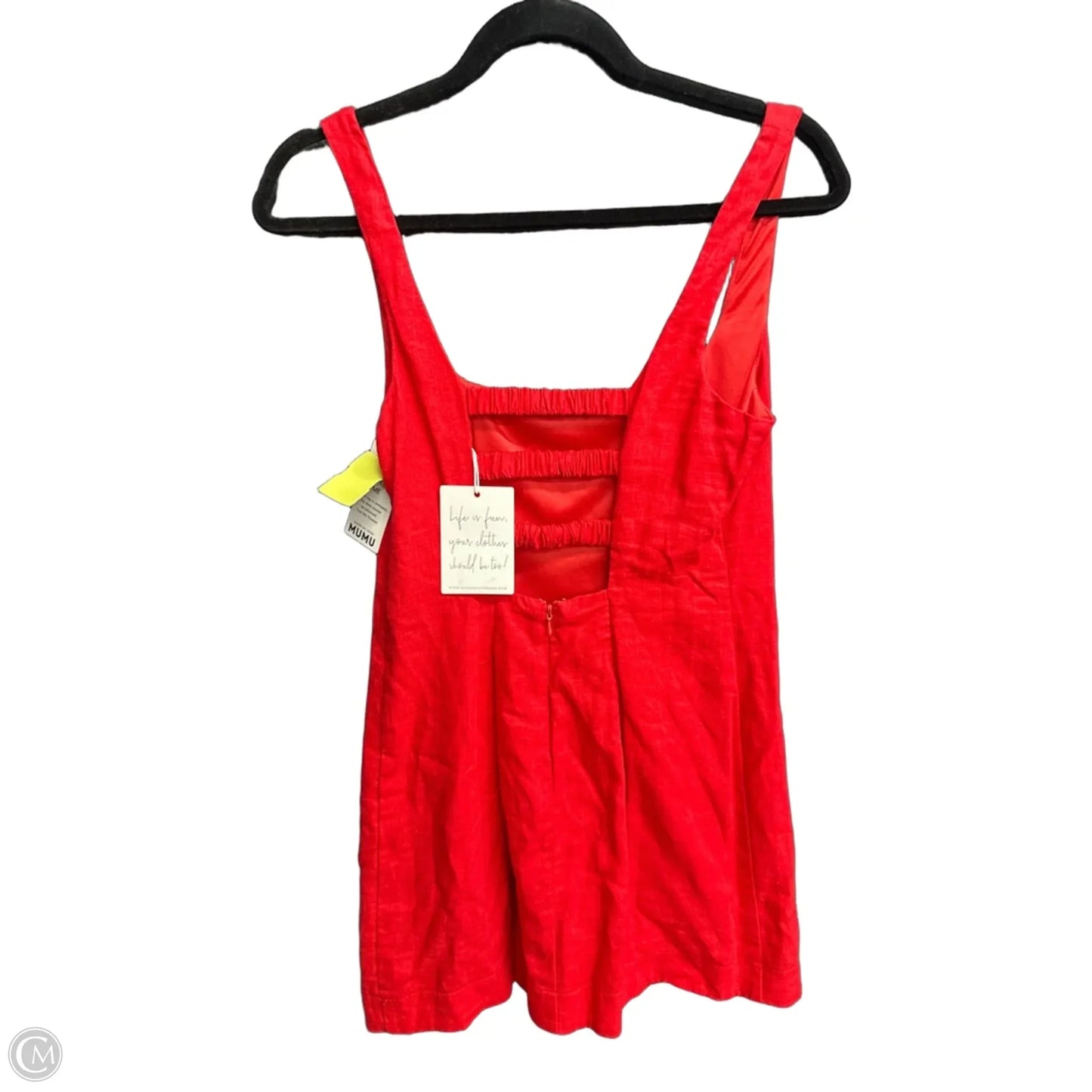 Dress Casual Short By Show Me Your Mumu In Red, Size: S