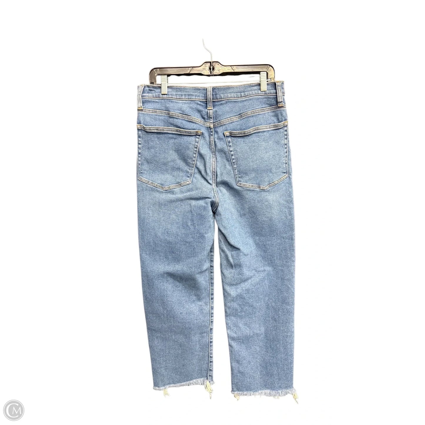 Jeans Straight By J. Crew In Blue Denim, Size: 8