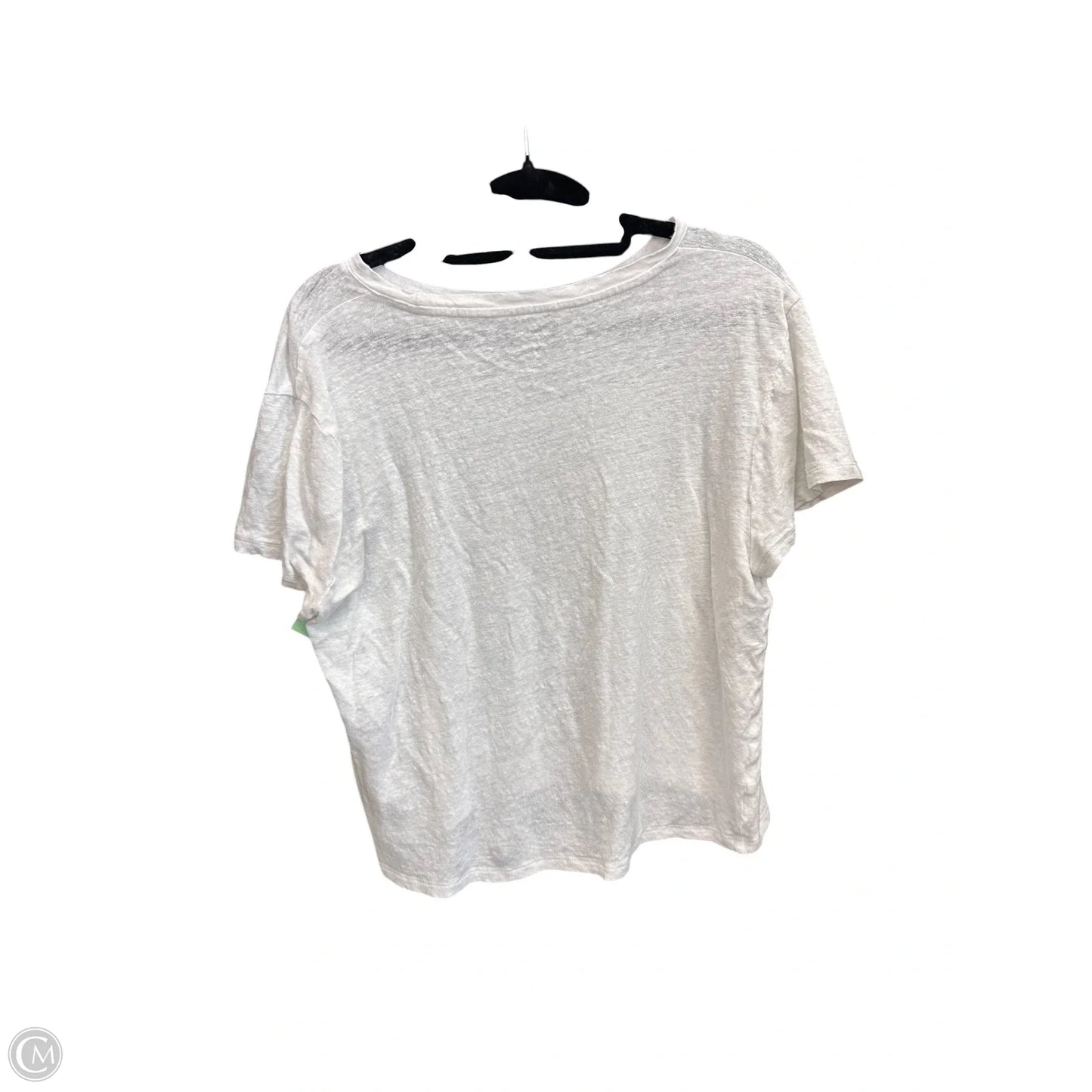 Top Short Sleeve Basic By J. Crew In White, Size: L