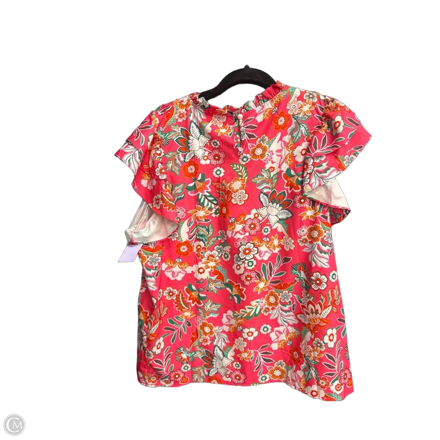 Top Sleeveless By Clothes Mentor In Floral Print, Size: L