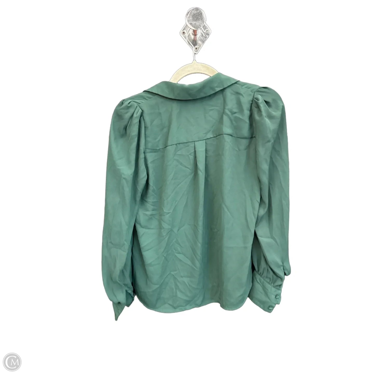 Top Long Sleeve By Vince Camuto In Green, Size: Xs