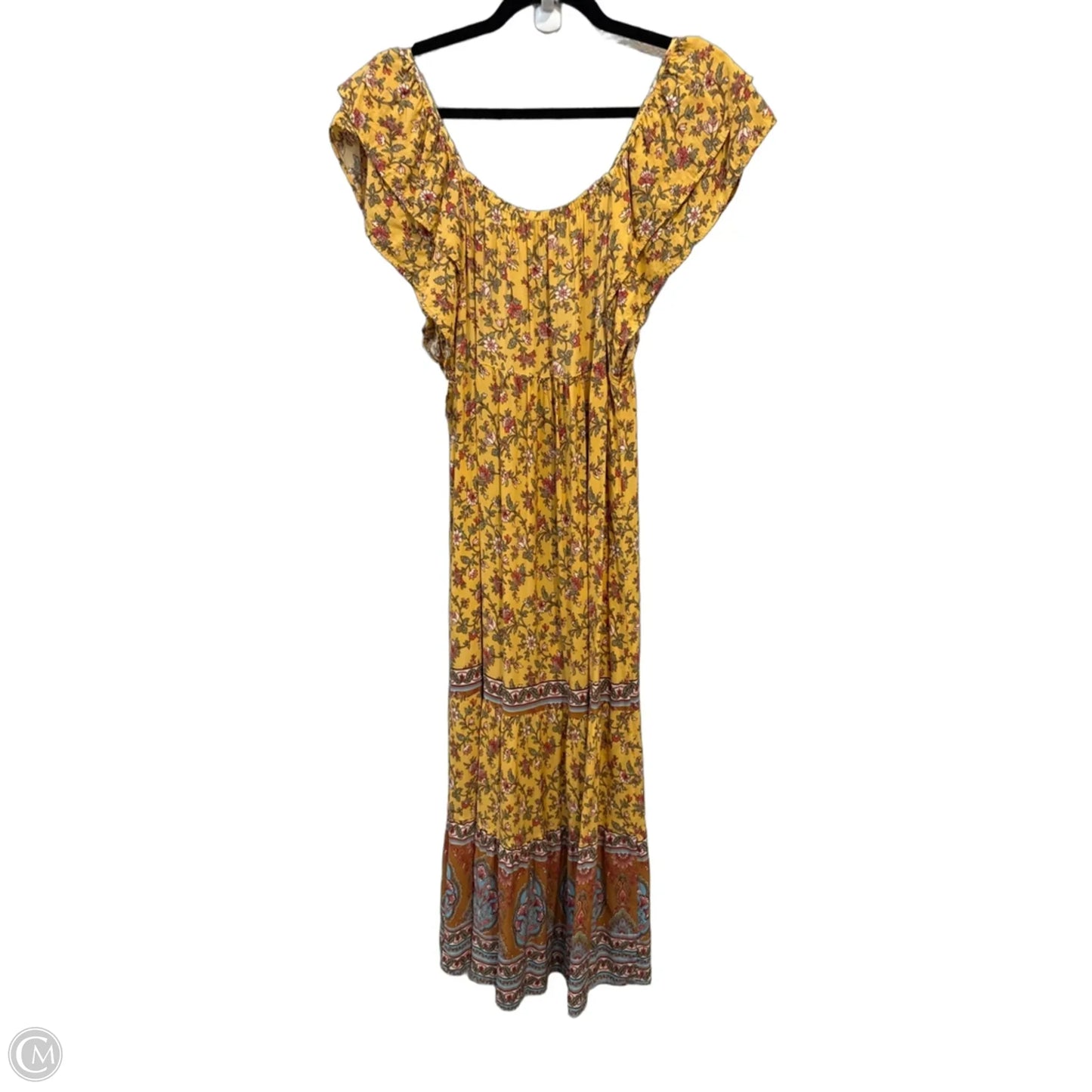 Dress Casual Maxi By Umgee In Floral Print, Size: M