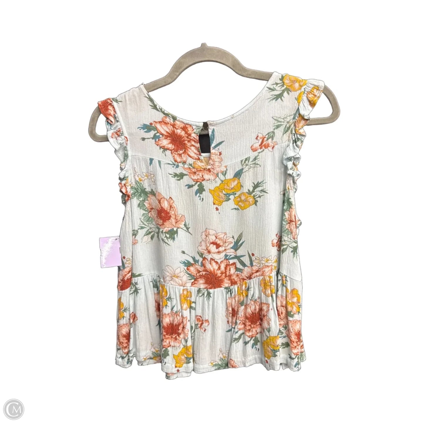 Top Sleeveless By Altard State In Floral Print, Size: S