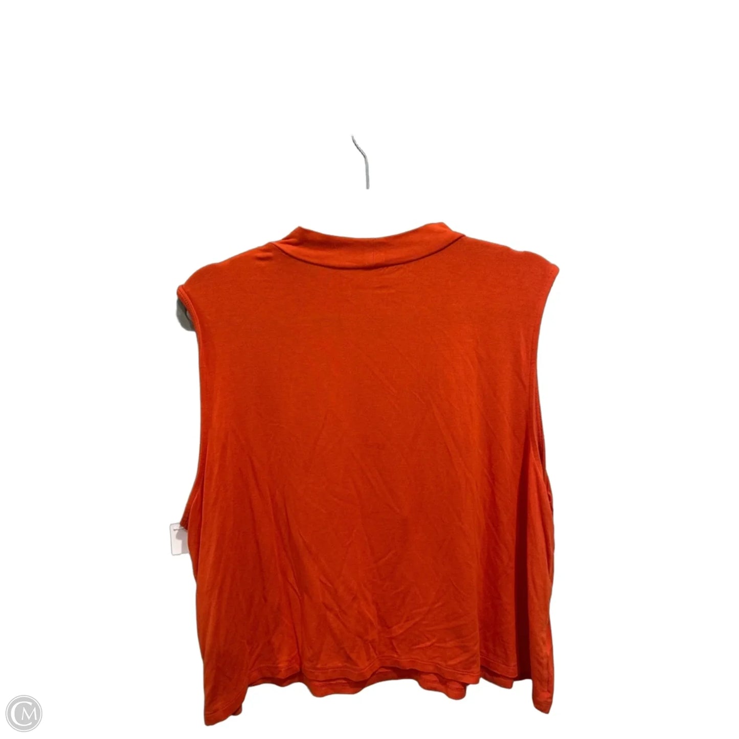 Top Sleeveless Basic By Ava & Viv In Red, Size: 2x