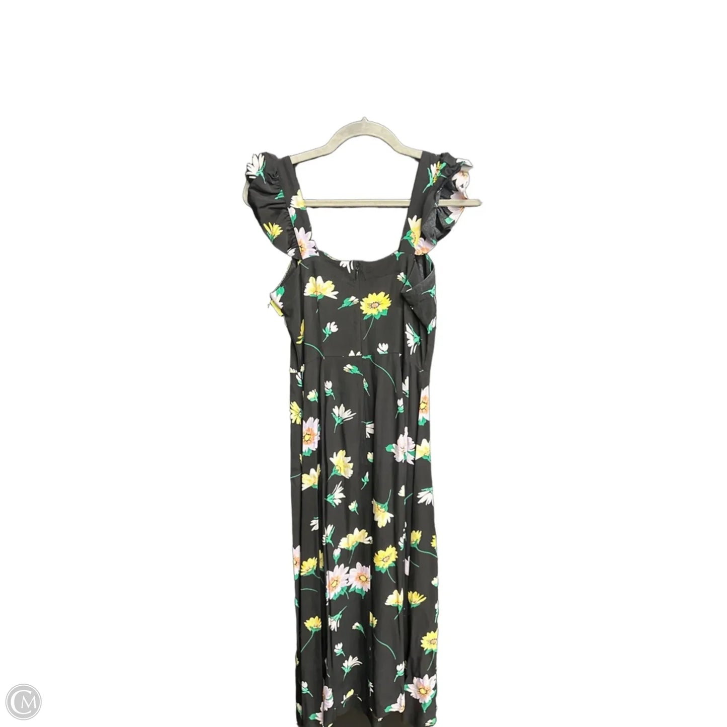 Dress Casual Midi By Loft In Floral Print, Size: Xs