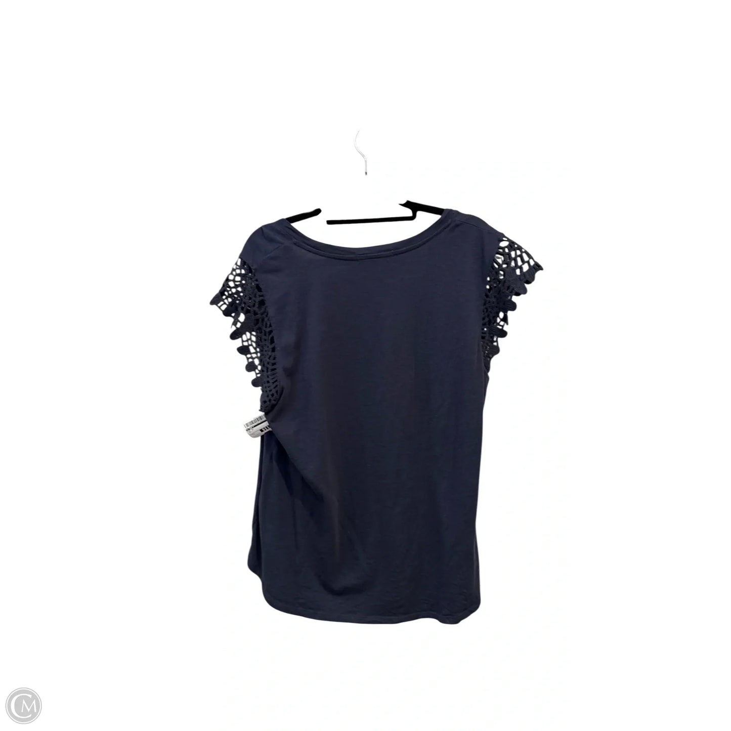 Top Short Sleeve By C And C In Navy, Size: L