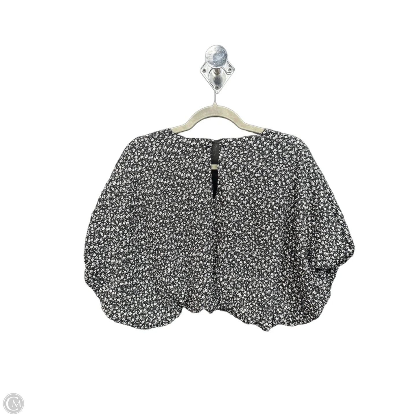 Top Short Sleeve By English Factory In Floral Print, Size: Xs