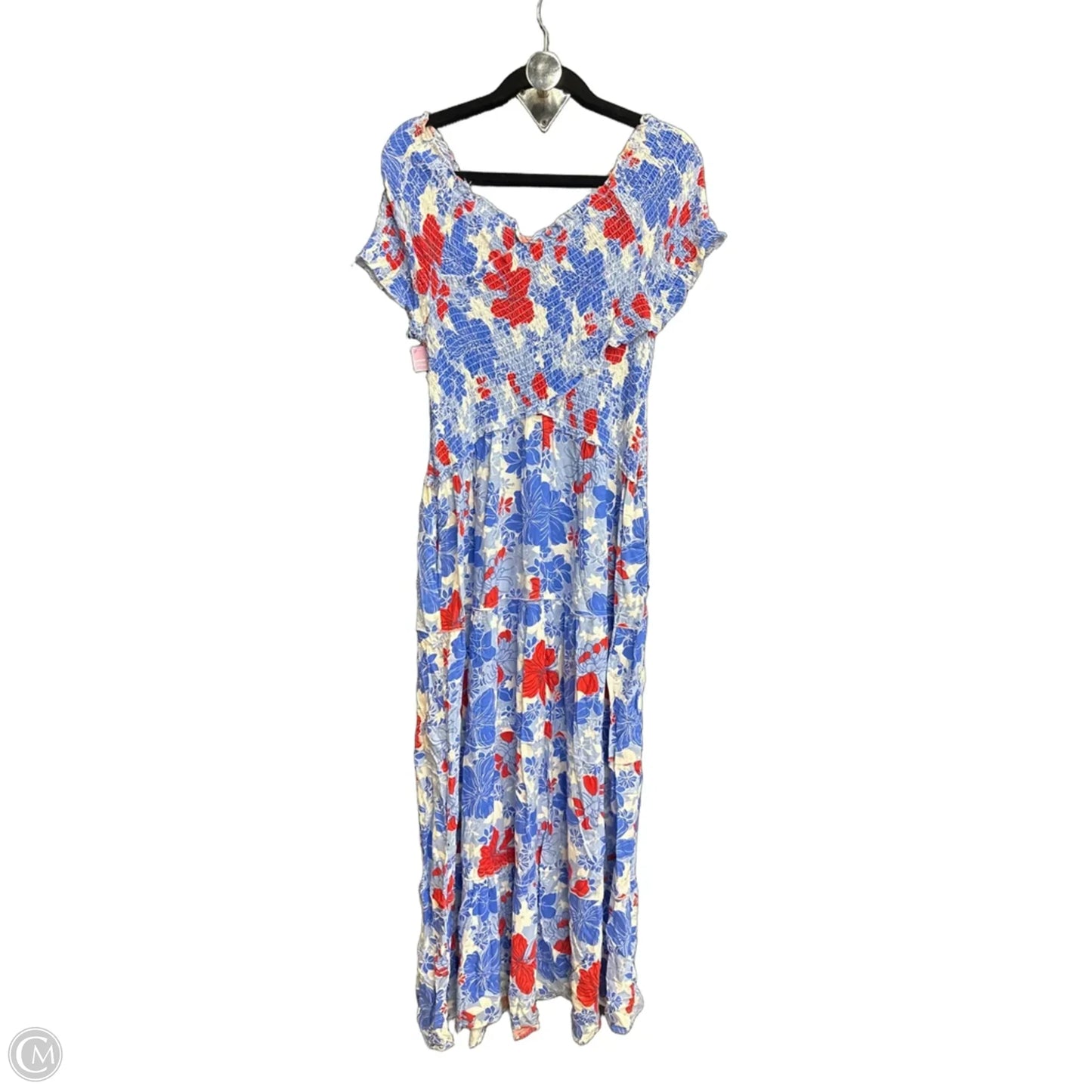 Dress Casual Maxi By Jessica Simpson In Floral Print, Size: Xl