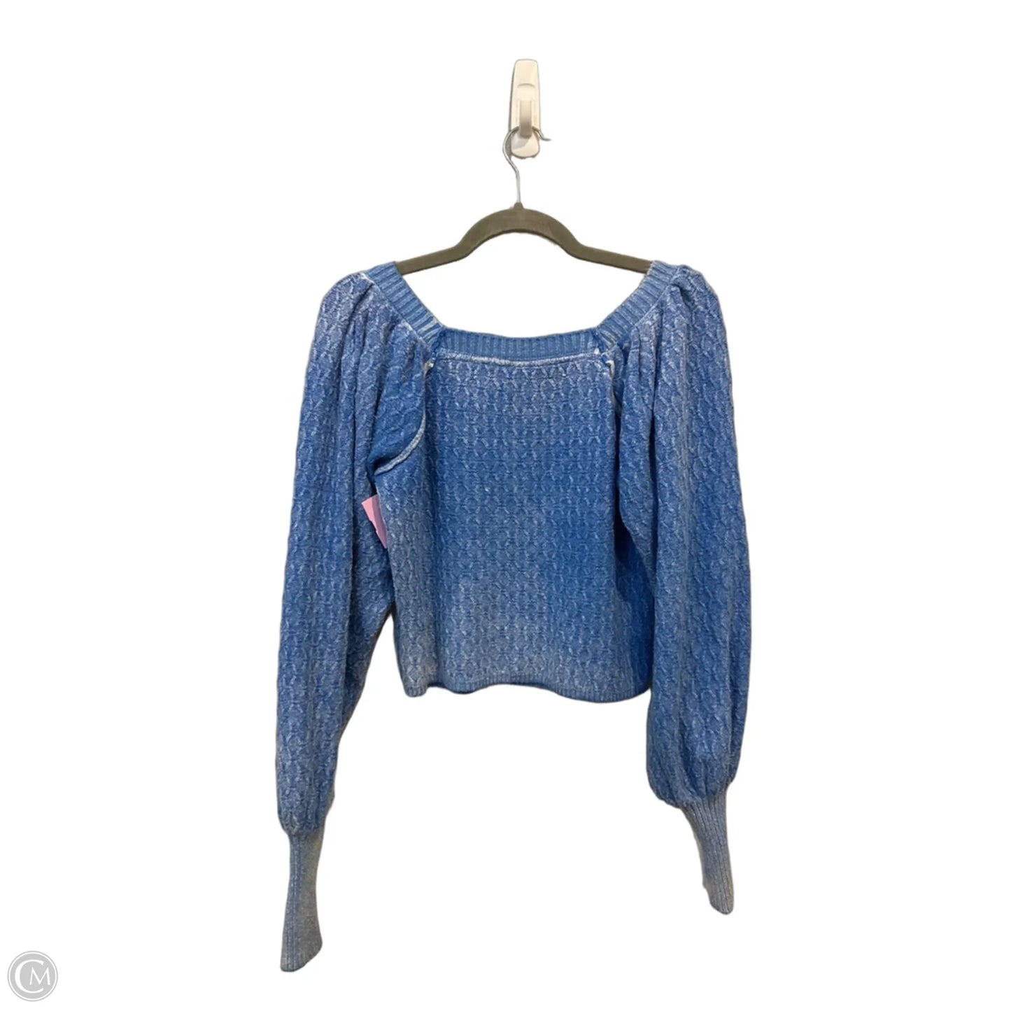 Sweater By Free People In Blue, Size: Xs