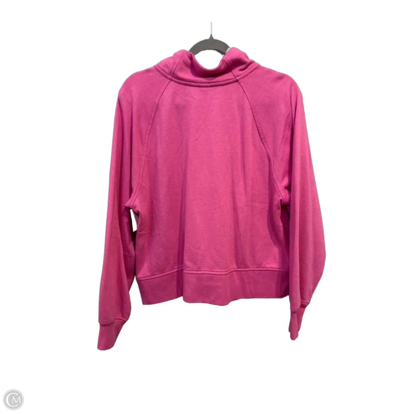 Sweatshirt Collar By Gap In Pink, Size: L
