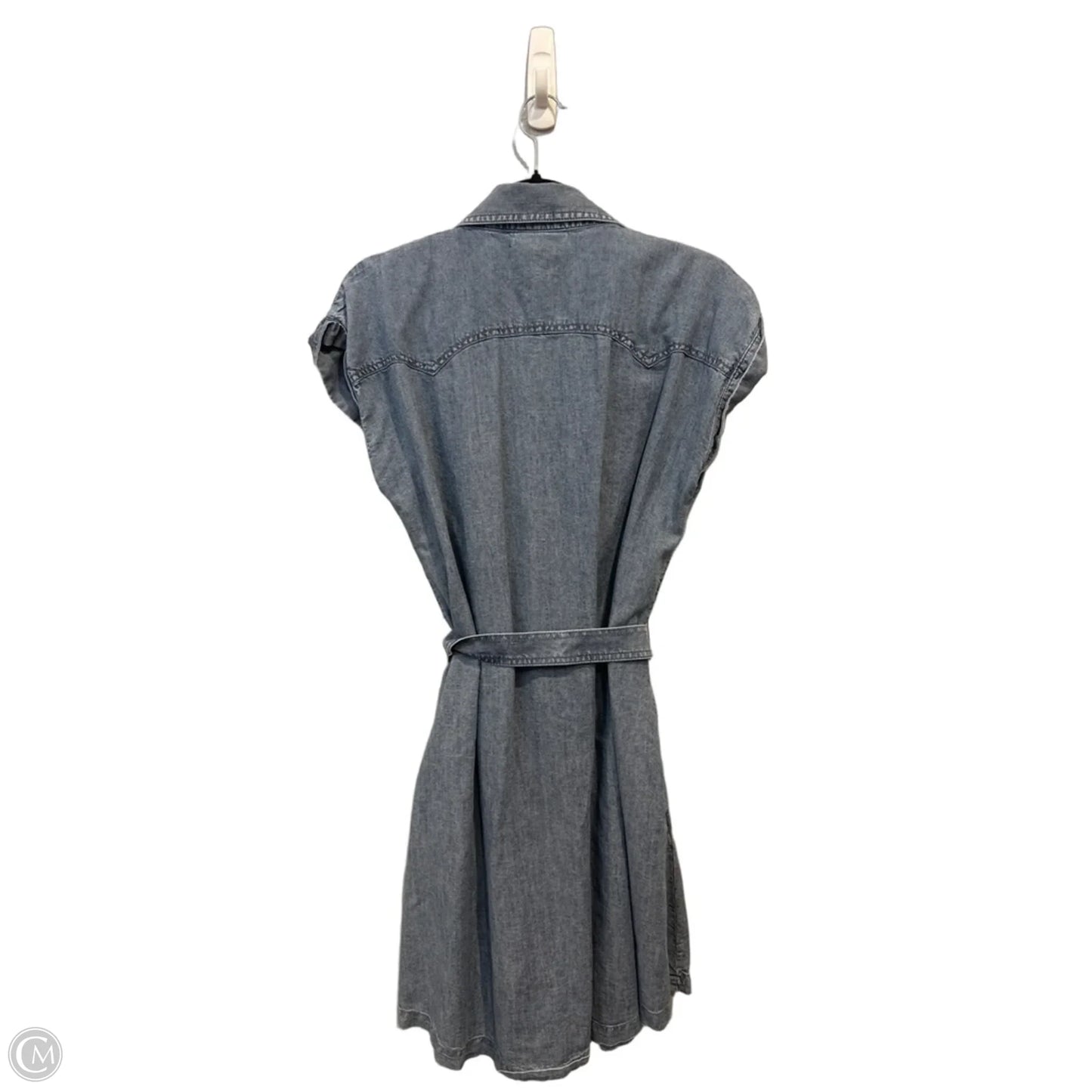 Dress Casual Short By Ariat In Blue Denim, Size: Xl