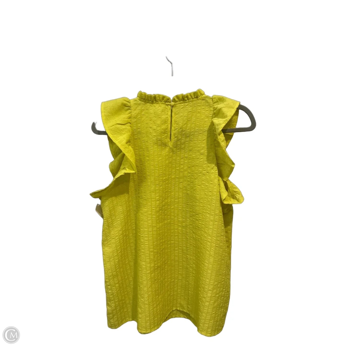 Top Sleeveless By Thml In Green, Size: M