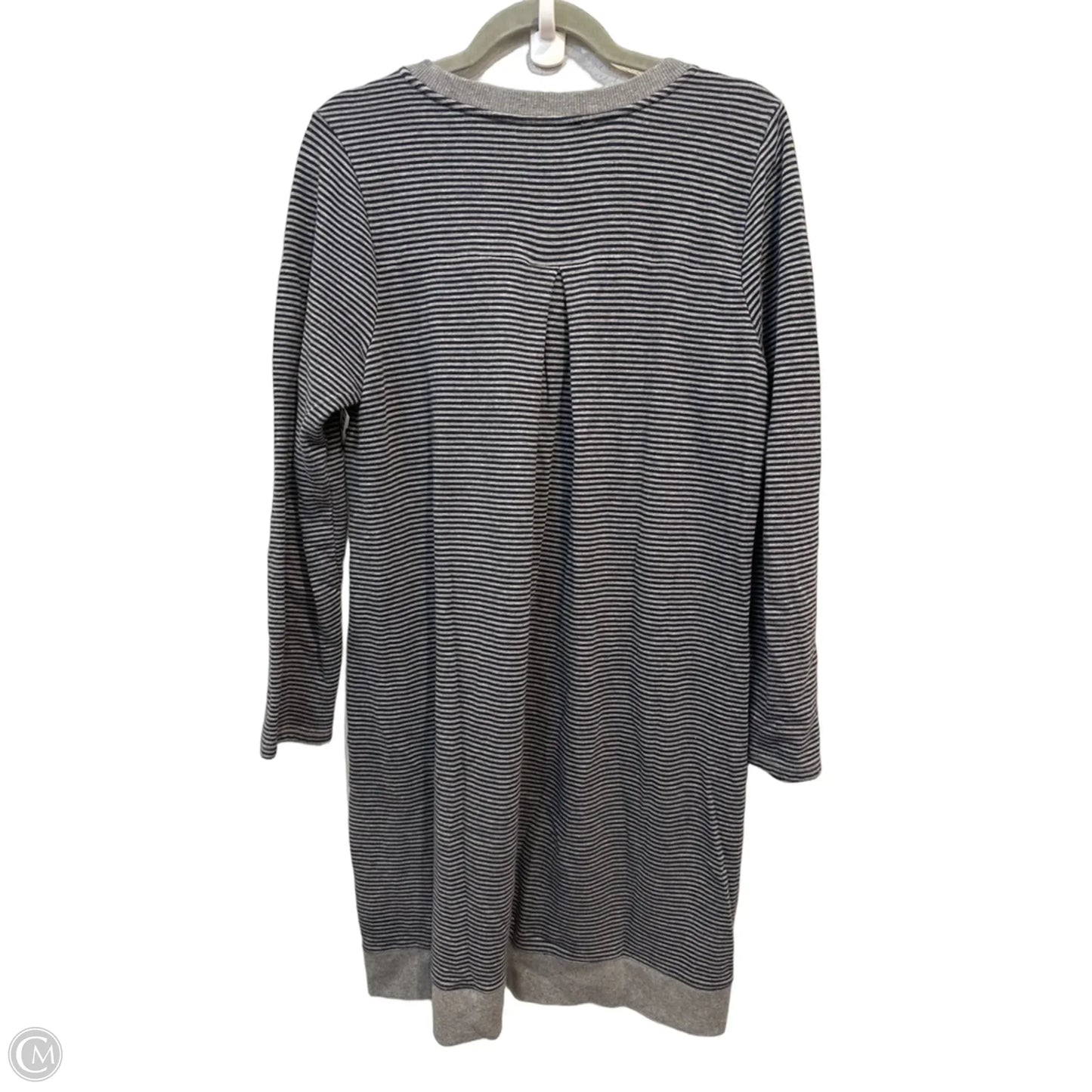 Dress Casual Midi By J. Jill In Striped Pattern, Size: M