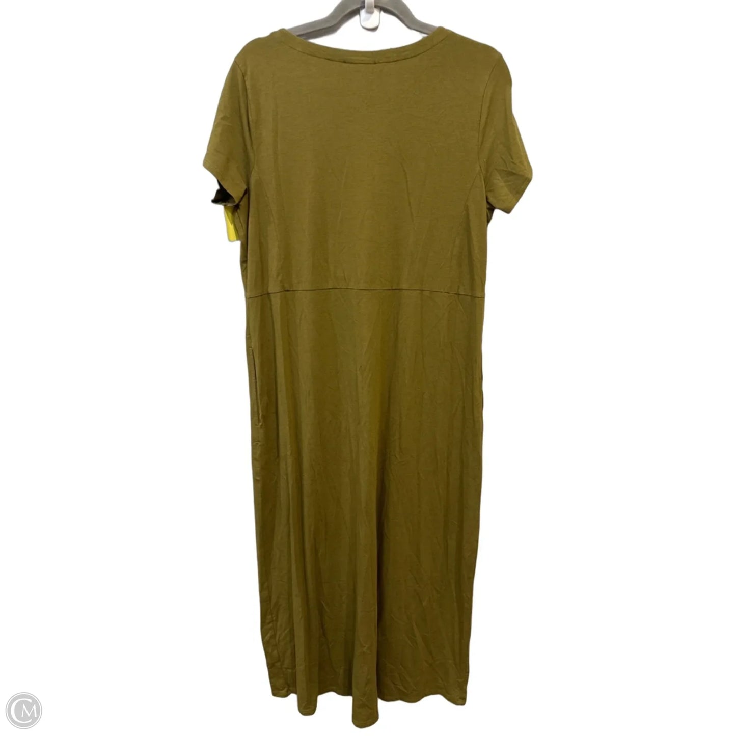 Dress Casual Midi By J. Jill In Green, Size: M