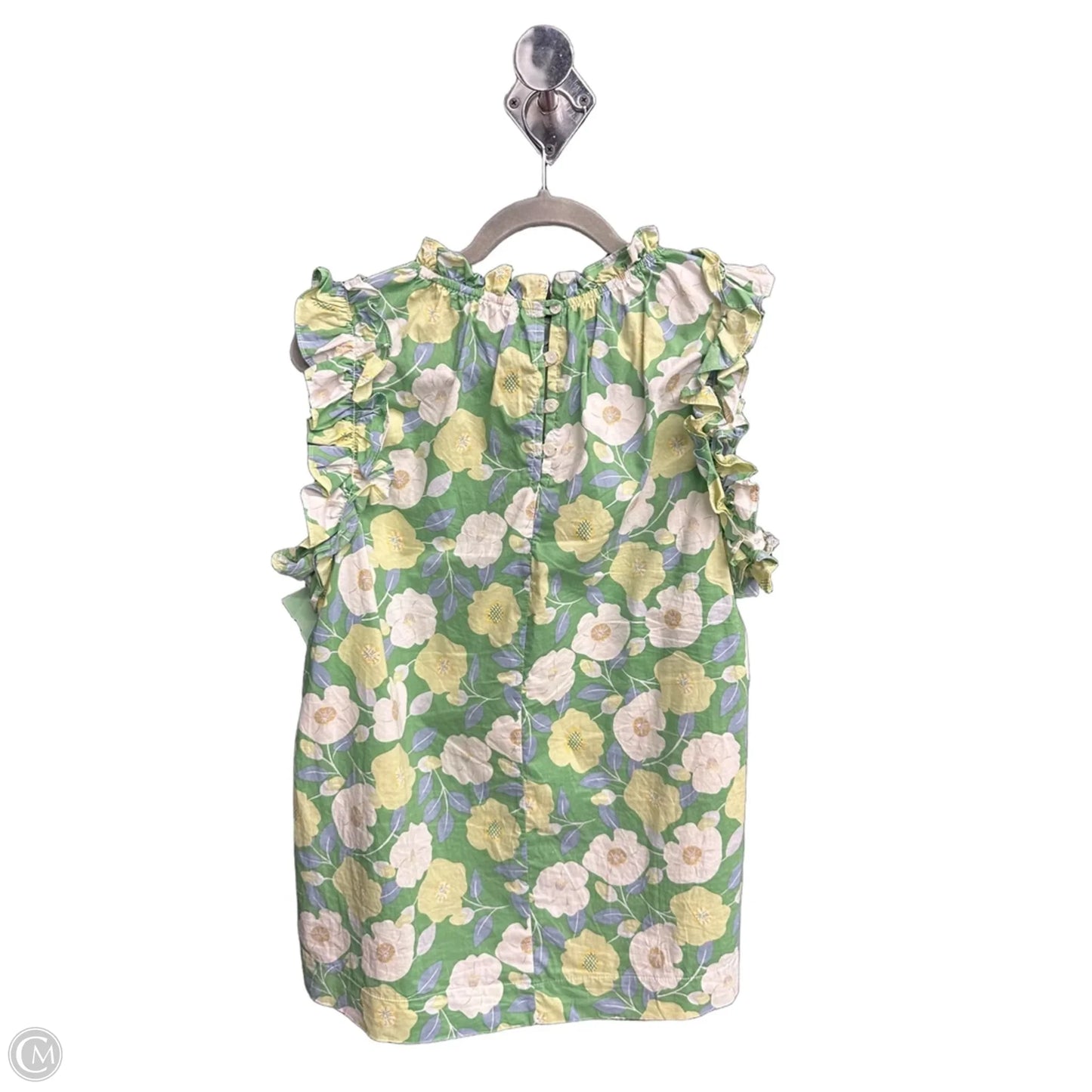 Top Sleeveless By Clothes Mentor In Green, Size: S