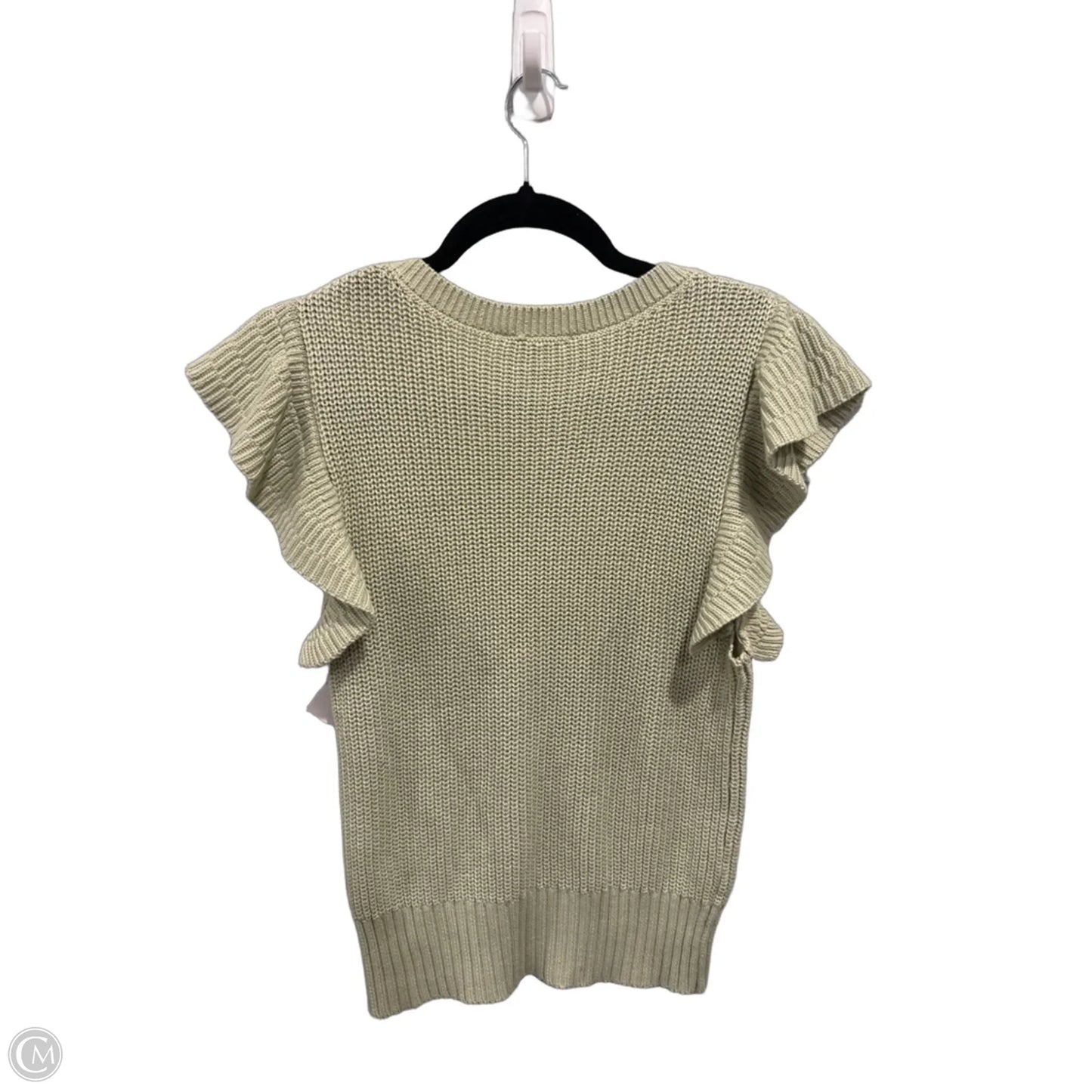 Sweater Short Sleeve By Clothes Mentor In Green, Size: Xs