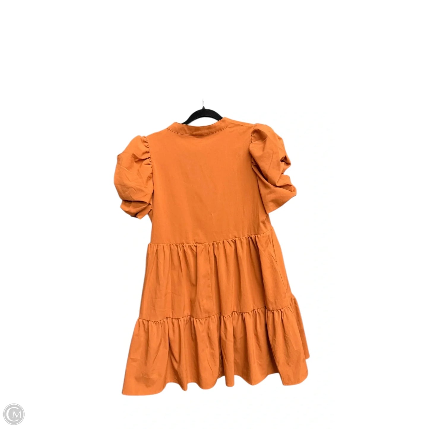 Dress Casual Midi By Entro In Orange, Size: S