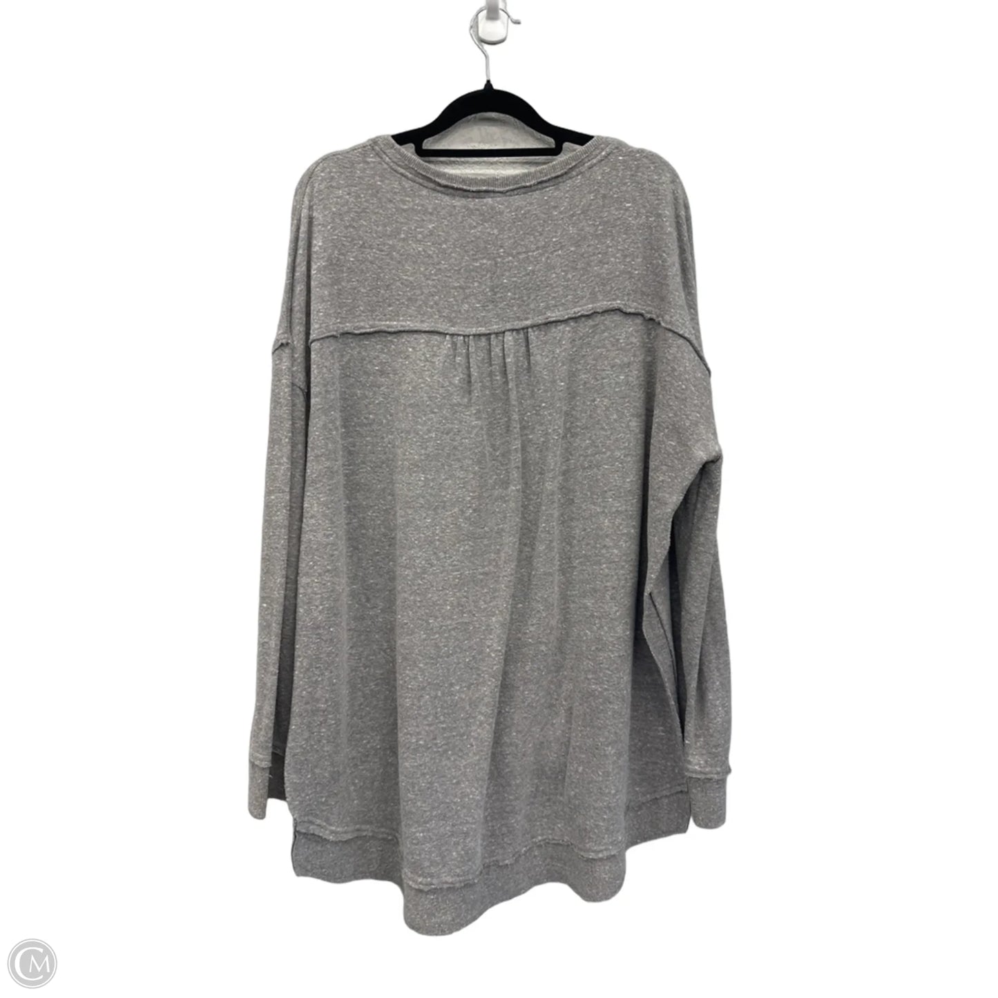 Top Long Sleeve By Athleta In Red, Size: S