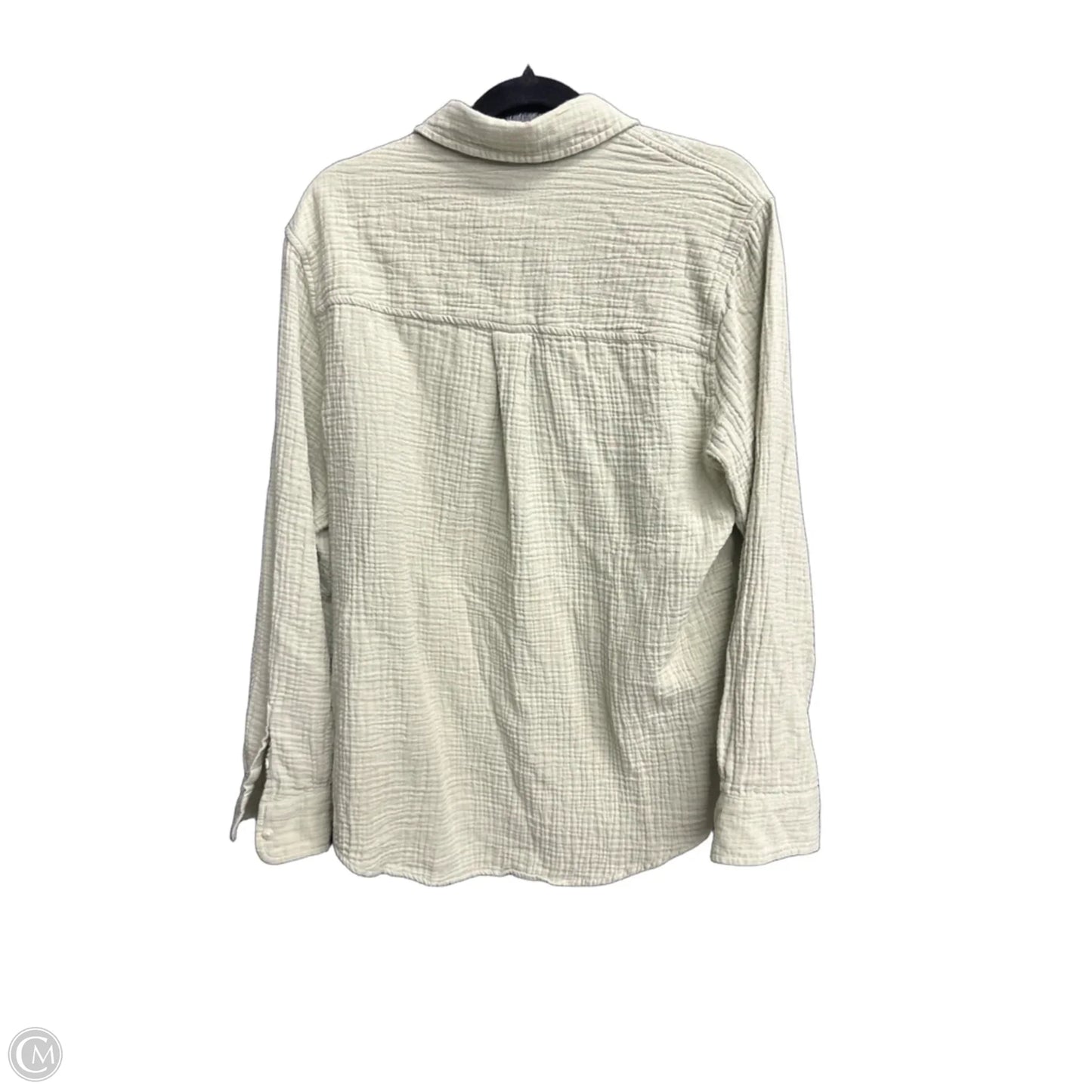Top Long Sleeve By Universal Thread In Green, Size: M